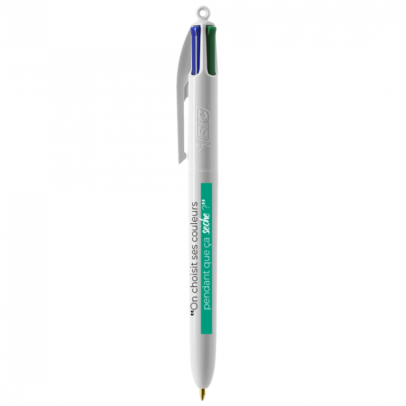 BIC® 4 Couleurs® bille - Disponible en 2 coloris