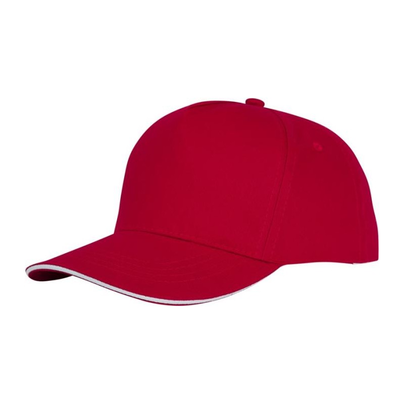 Casquette sandwich 5 panneaux Ceto - Disponible en 4 coloris