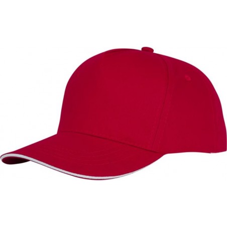Casquette sandwich 5 panneaux Ceto - Disponible en 4 coloris